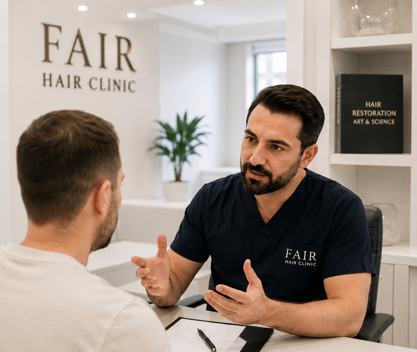 Fair Hair Clinic consultation
